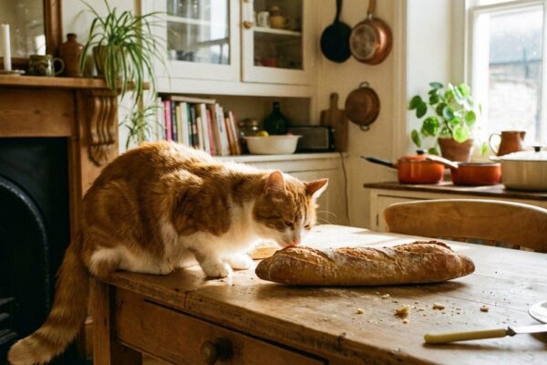 Imagen ilustrativa para guía sobre gatos pan